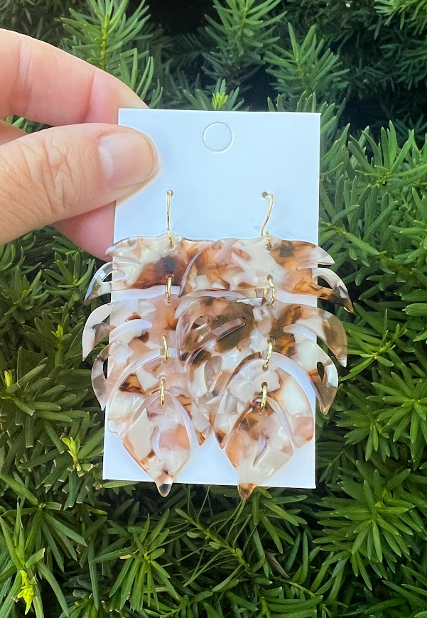 Fall Acrylic Leaves
