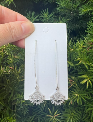 Gatsby CZ Dangle Earrings