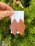 Tawny Brown Leather Diamond