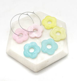 Pastel Blossom Interchangeable Hoop Set