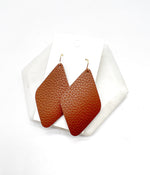 Tawny Brown Leather Diamond