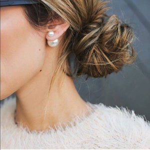 Double studs earrings