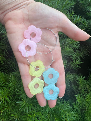 Pastel Blossom Interchangeable Hoop Set