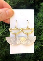 Ivory Luna Earrings